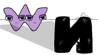 Alphabet Lore Parallel Universe N Vs W - Round 2