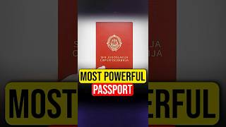 The most powerful passport