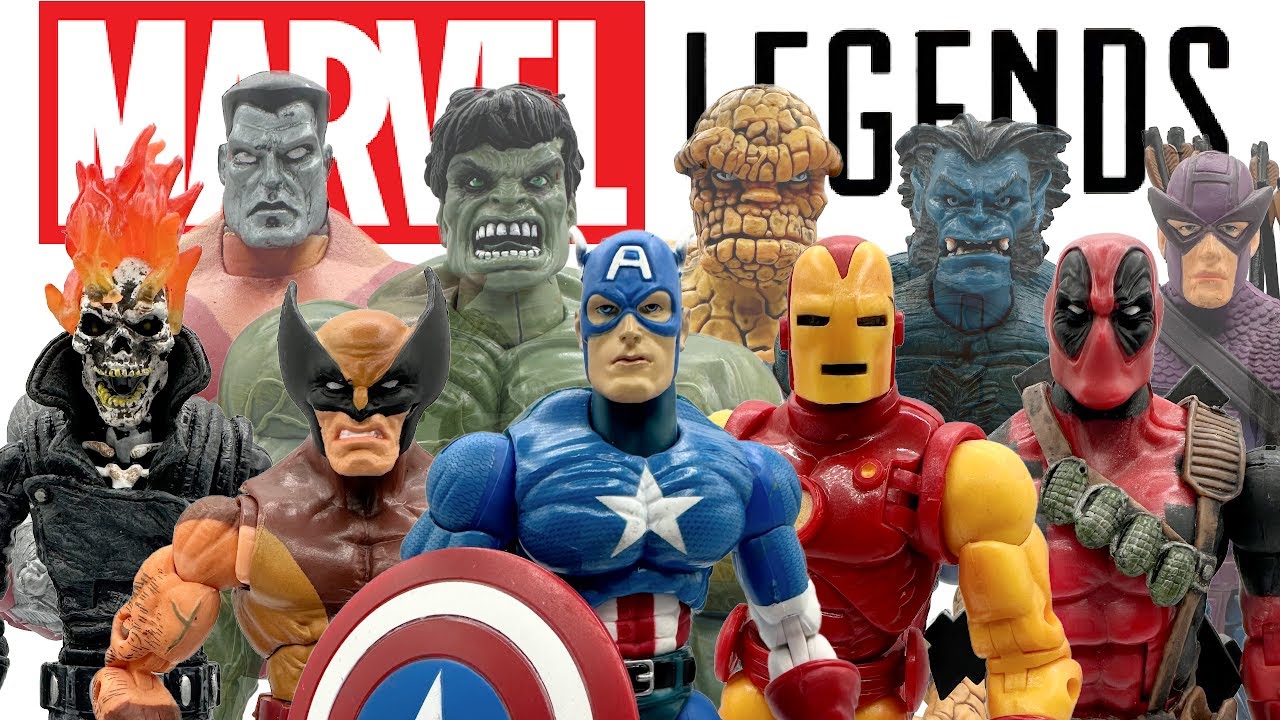 The COMPLETE Marvel Legends History - Part 1 - THE ORIGINS - Waves 1-9 ...