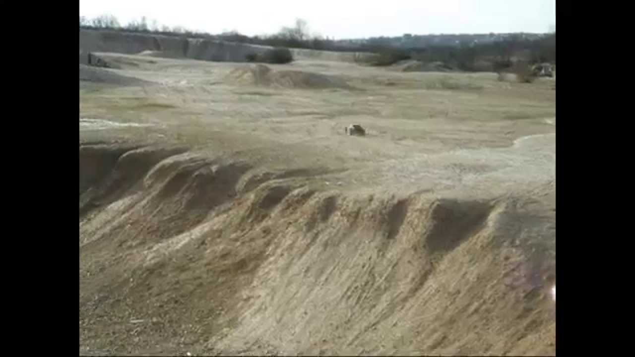 Bashfest Sunday Losi 5ive t 2  stroke rc cars @ Steetley Quarry