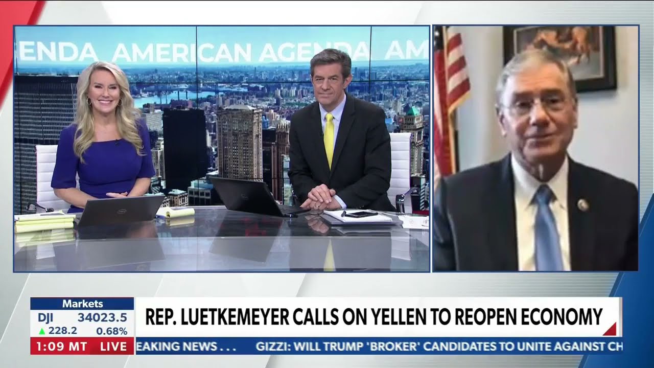 April 15, 2021 Luetkemeyer on Newsmax with Heather Childers and Bob