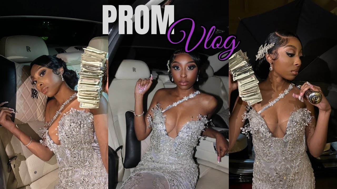 PROM VLOG 2K24 : GRWM + nails, hair, makeup, etc | Life w Faith