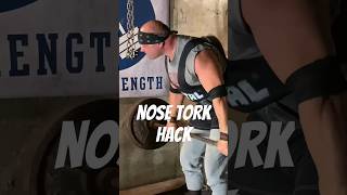 NOSE TORK HACK? gym hack powerlifting bodybuilding fitness workout training motivation sub