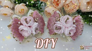 видео: DIY / Праздничные бантики с цветочками из атласных лент 🎀🔥✨ / Festive bows with satin ribbon flowers картинка: DIY / Праздничные бантики с цветочками из атласных лент 🎀🔥✨ / Festive bows with satin ribbon flowers