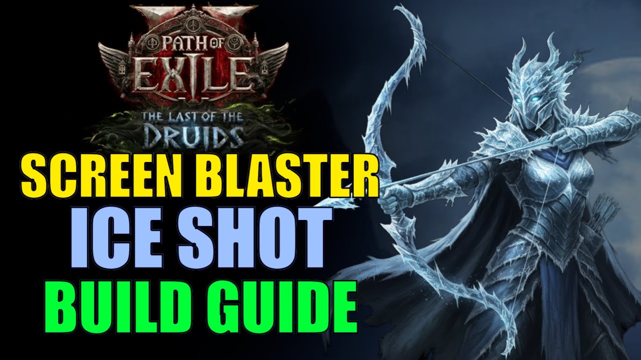 Pathfinder SCREEN BLASTER Ice Shot - 0.4 Endgame | Path of Exile 2