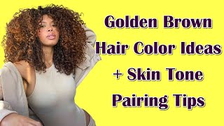 Golden Brown Hair Color Guide: Flattering Shades for Every Skin Tone