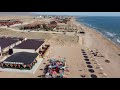 Дагестан, Избербаш | Береговая линия от Panorama Rest до северной части пляжа | 4K Drone Video