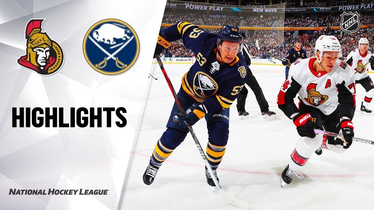Баффало - Оттава / NHL Highlights | Senators @ Sabres 11/16/19