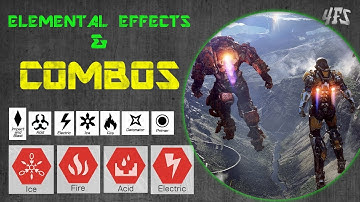 Anthem Damage Types, Javelin Unique Combos and Status Effects EXPLAINED!