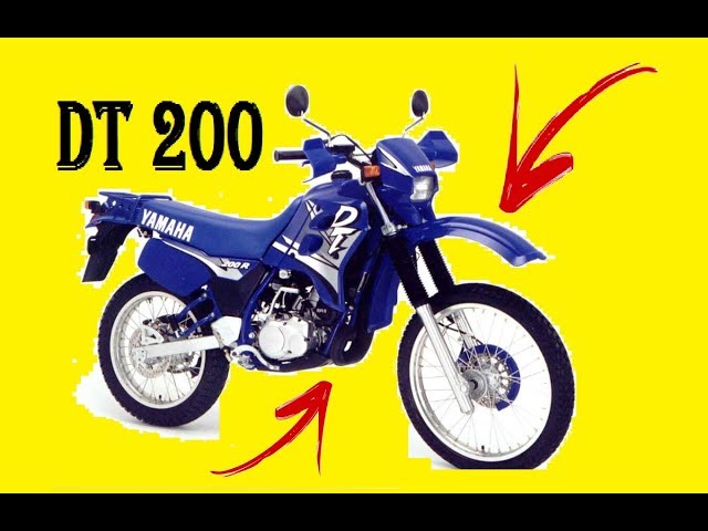 Yamaha DT 200 R - R$ 2.600,00, Moto para trilha; documentos…