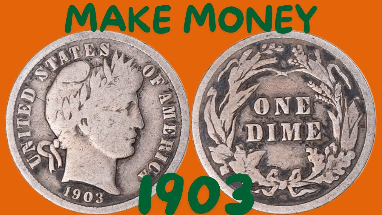 1903 ONE DIME USA! UNCOVERING THE HIDDEN TREASURE,OLD IS GOLD, - YouTube