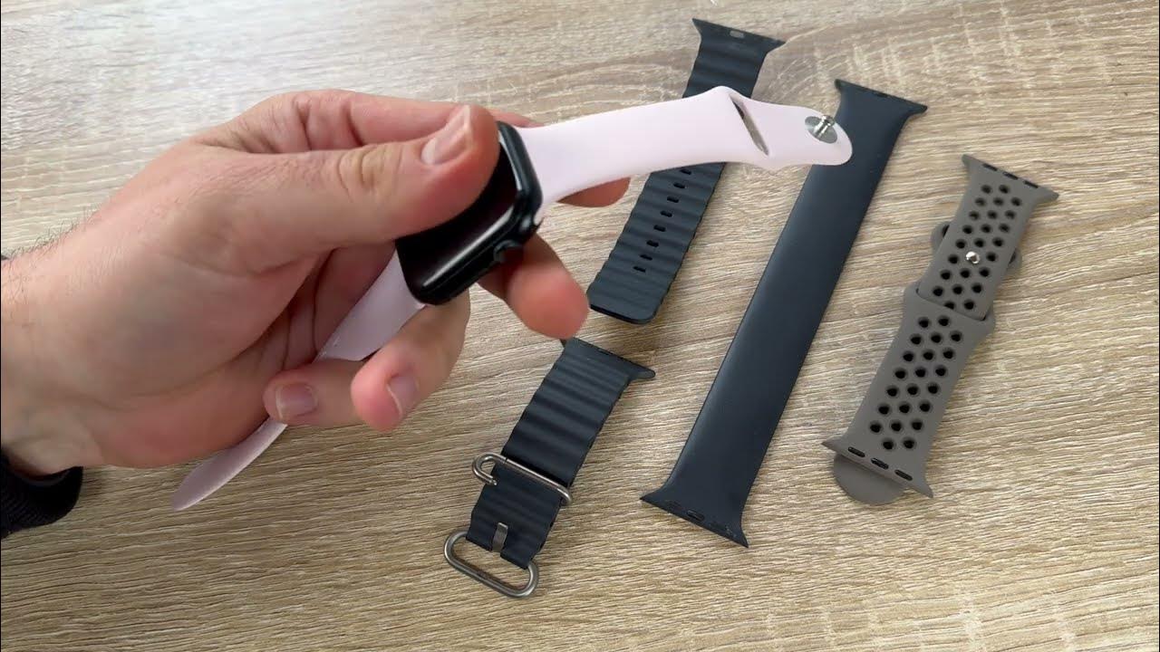 Apple Watch (Series 9) Armband Sport & Solo Loop Band wechseln Watch