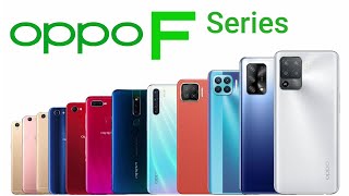 Oppo F series all models | Evolution 2016 - 2021