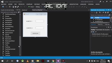 Tooltip | Mensaje de ayuda en C# con Visual Studio