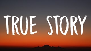 Ariana Grande - true story (Lyrics) Resimi