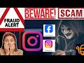 Instagram scam facebook fraud fraud scam beware scammer scammerwebsites