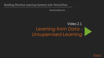 Building Machine Learn Sys with TensorFlow : Learn from Data –Unsupervised Learning | packtpub.com