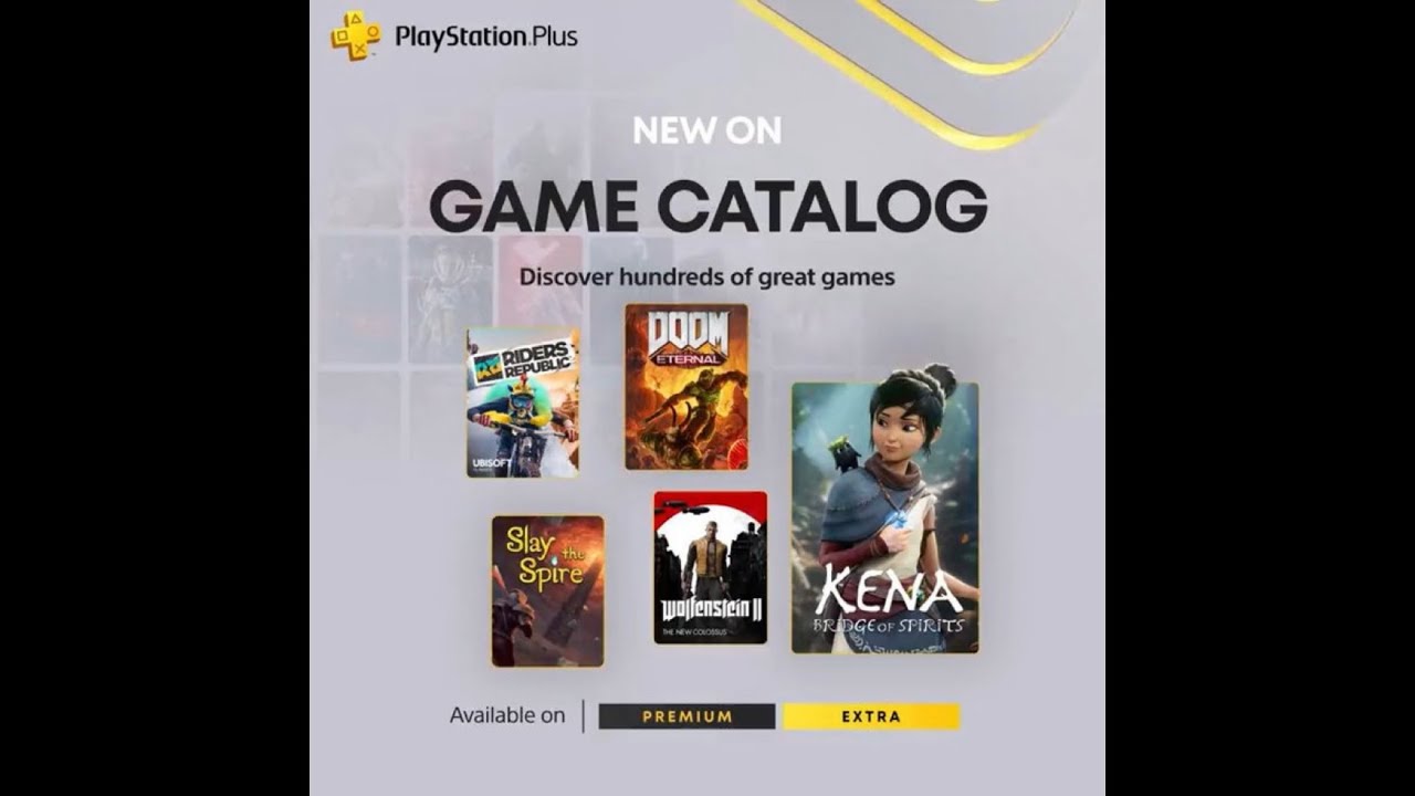 PlayStation Plus April Game Catalog