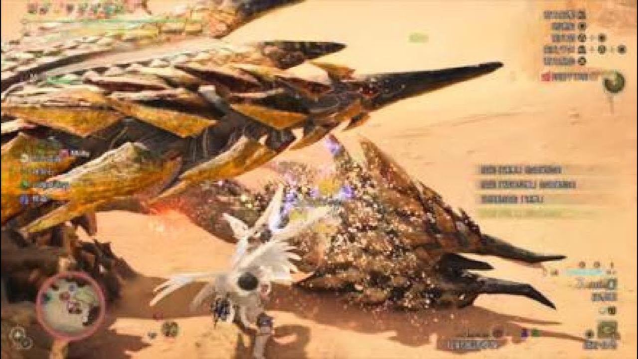 Ps5 魔物獵人荒野 MHWilds 千刃龍 弓練習 3分35秒 無衣裝/落石