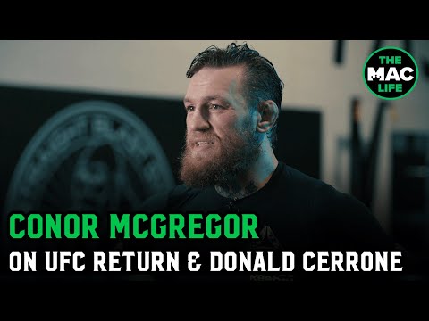 Conor McGregor talks Donald Cerrone, fighting at 170-pounds, and future opponents