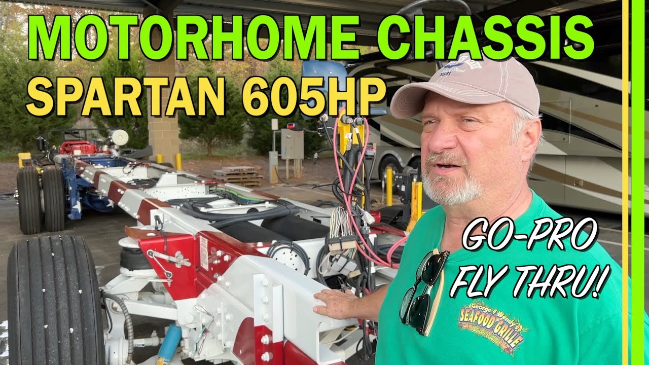 BARE SPARTAN K3 650HP MOTORHOME CHASSIS GOPRO FLY THROUGH NARRATION