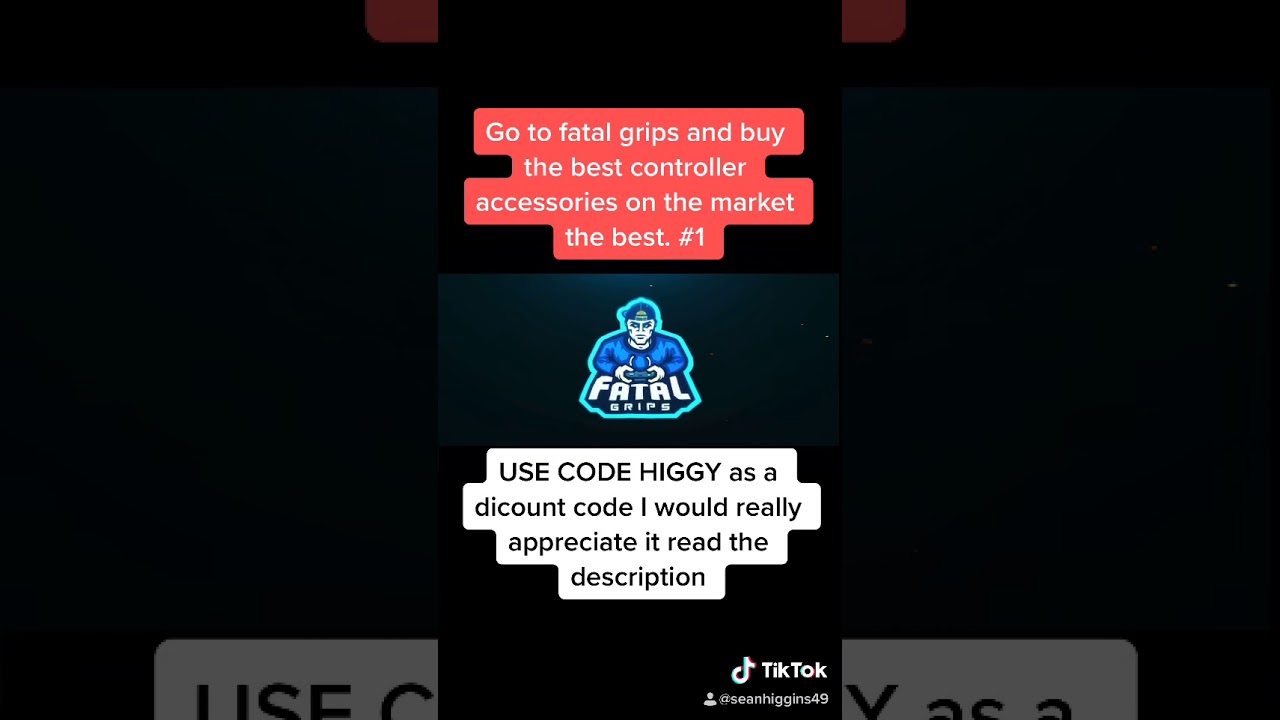 Fatal grips sponsorship help me out.