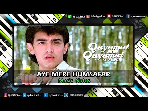 aye-mere-humsafar-(qsqt)-piano---guitar---flute---violin---sax