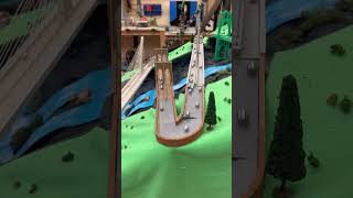 Mechanical Marvel  #marblemachine #marblerun #bridges #rubegoldberg #asmr #woodworking #brooklyn
