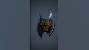 【3D Game assets】Stylized Shield