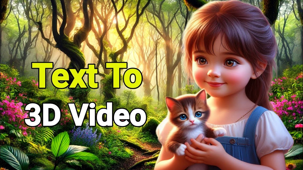 How To Make 3D Animation Kids Story Video with Free ai Tools - Cartoon ...