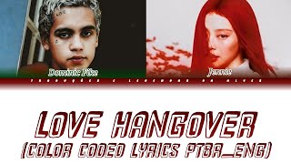 JENNIE (BLACKPINK) - Love Hangover (feat. Dominic Fike) (Color Coded Lyrics Ptbr_Eng)