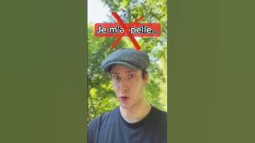 You think you speak French… but you still say “je m’appelle” 🥹🇫🇷
