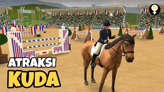Pertunjukan Kuda Melewati Rintangan | Simulation Games | Android Gameplay screenshot 1