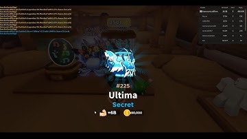 Pulling the Ultima (New Secret Pet) in Devious Lick Simulator | Roblox