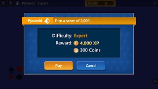 Microsoft Solitaire Collection | Pyramid - Expert | October 25, 2016 | Daily Challenges screenshot 3