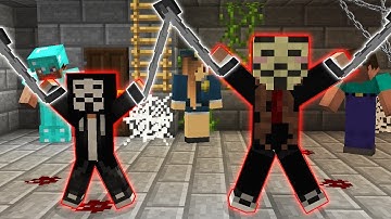 Minecraft - NOOB vs PRO vs HACKER vs GOD - WHO KEEP HACKER FAMILY IN CONCLUSION?! ANIMATION