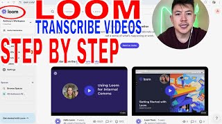 ✅  How To Transcribe Any Video With Loom 🔴