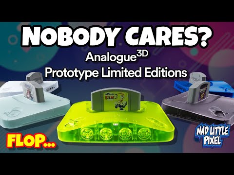 Wtf Is Going On? Analogue 3d Prototype Colors Are A Total Flop!?