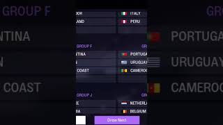 drawing piala dunia 2026!! Indonesia bertemu Germany!!! #timnasday #fm26 #fmmobile #timnasindonesia