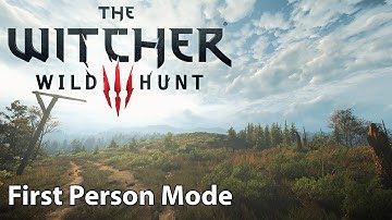 The Witcher 3 – First Person Mode Mod Alpha WIP!!! 4K 2160p