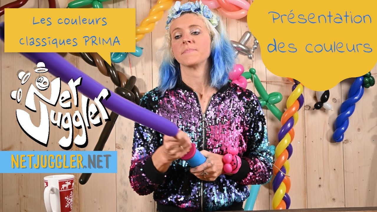 Découverte des Ballons Classiques Prima | 6 Couleurs à Sculpter