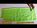 Short chudi or short kurti cutting method lining kurti cutting method  medium size kurti cutting