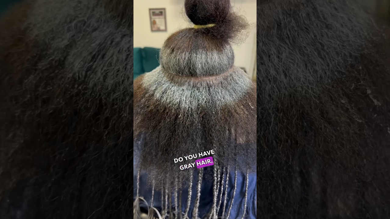 А вы скрываете седину? 👩🏾‍🦳 Давайте поговорим о том, как подобрать цвет к этим косам. 