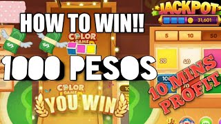 COLOR GAME: HOW TO WIN 1000 PESOS! | TONGITSGO by PROLIKEGIRL 21,375 views 3 years ago 11 minutes, 9 seconds