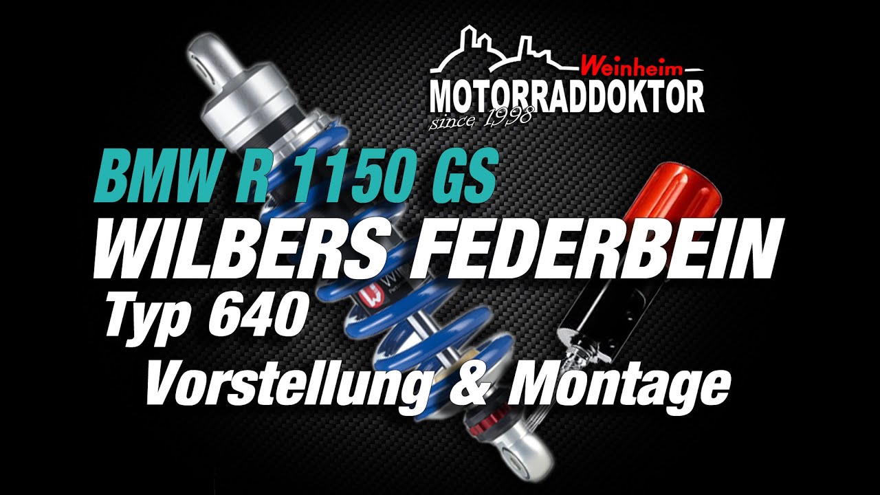 Wilbers Performance Suspension - Federbein BMW R 1150 GS ...
