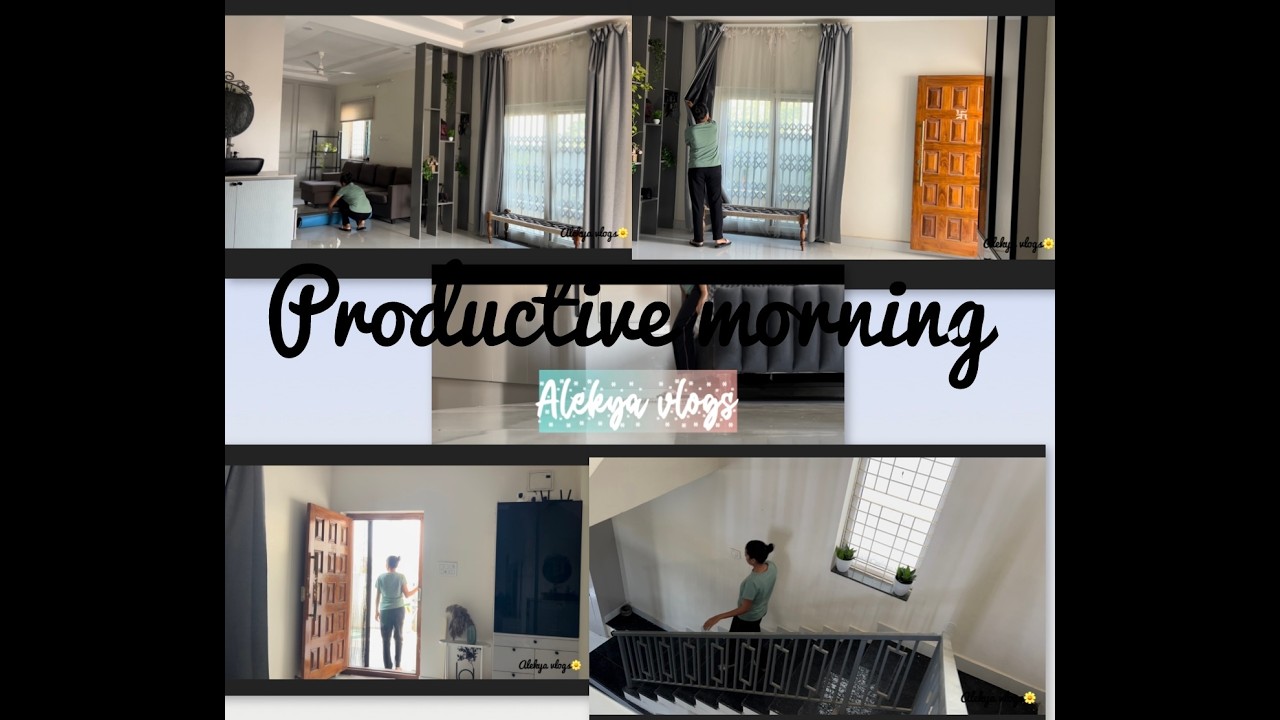 Cozy Morning Routine☀️ + Cooking & Cleaning & Coffee ☕ | Day in My Life ✨