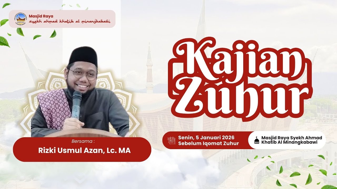 KAJIAN ZUHUR - Wasiat Sepenting Itu? (Rizki Usmul Azan, Lc. MA)
