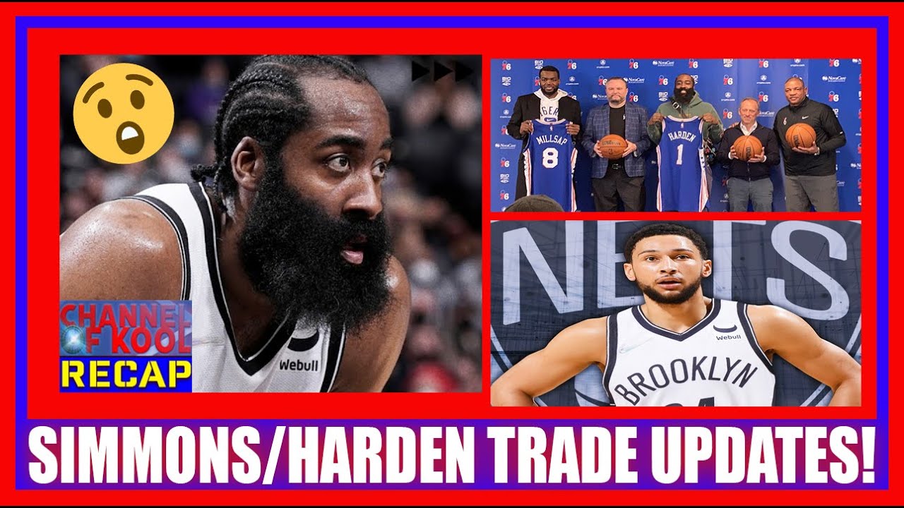 James Harden Ben Simmons Philadelphia 76ers Brooklyn Nets trade (update