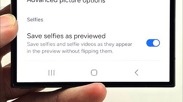 How To Change Mirror Image in Samsung Galaxy S24 Ultra (Selfie)