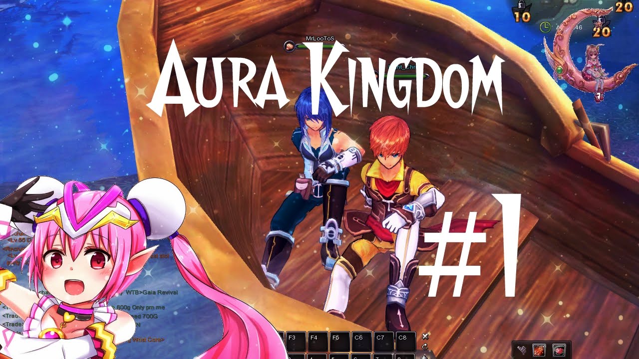 Приключения в Aura Kingdom "SAO???0_o" #1 [Пошатанное воскресенье]